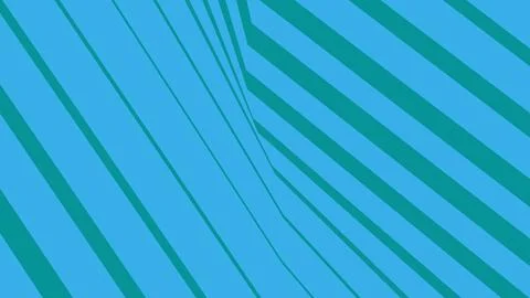 Abstract blue and teal diagonal striped background pattern Illustrazione stock