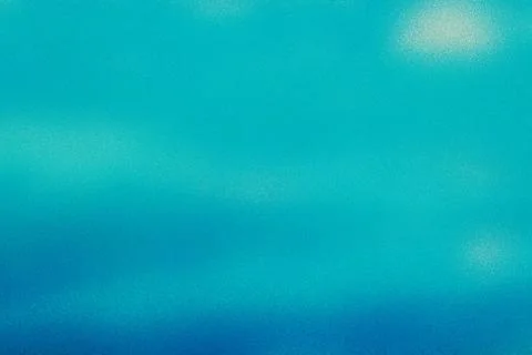Abstract blue and turquoise gradient background with subtle grain Stock Illustration