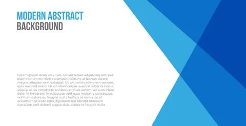 Abstract blue and white background vector . modern and clean background style Stock Illustration