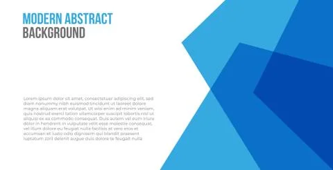 Abstract blue and white background vector . modern and clean background style Stock Illustration