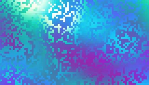 Abstract blue and white bottom mosaic with white copy space. Stock Illustration