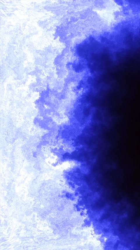 Abstract blue and white cloud texture with icy watercolor patterns, soft gr.. Stock Footage 335264022
