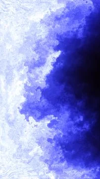 Abstract blue and white cloud texture with icy watercolor patterns, soft gr.. Stockillustratie