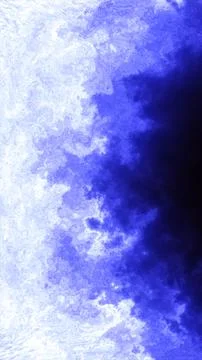Abstract blue and white cloud texture with icy watercolor patterns, soft gr.. Stock Illustration
