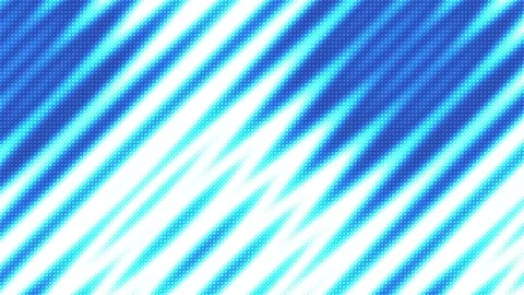 Abstract blue and white diagonal lines with halftone pattern texture Stock Footage 340452334