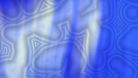 Abstract blue and white fluid organic shapes morphing Stock Footage 341056044