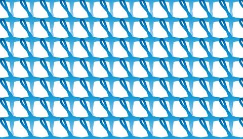 Abstract blue and white geometric pattern vector illustration Stock Illustration