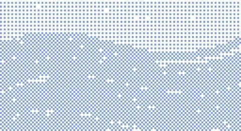 Abstract blue and white geometric pattern with a gradient effect Illustrazione stock