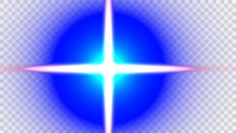 Abstract Blue and White Light Burst Design Illustrazione stock