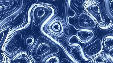 Abstract blue and white pattern swirling lines and shapes for web design Stockbeeldmateriaal 300773550