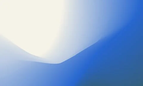 Abstract Blue and White Soft Wave Gradient Background Stock Illustration