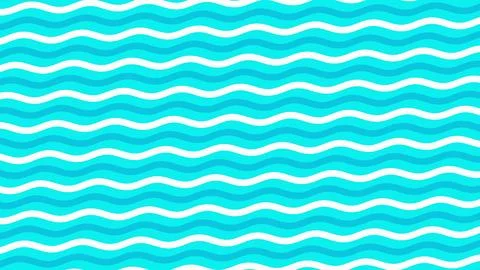 Abstract blue and white wave pattern Stock Illustration