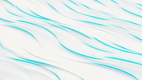 Abstract blue and white wavy background Stock Footage 235909708
