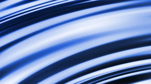 Abstract blue and white wavy silk lines background, smooth fluid motion loop Stock Footage 341984022