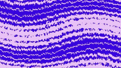 Abstract blue and white wavy line pattern イラスト素材