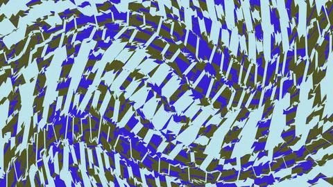 Abstract blue and white wavy geometric pattern Stockillustratie