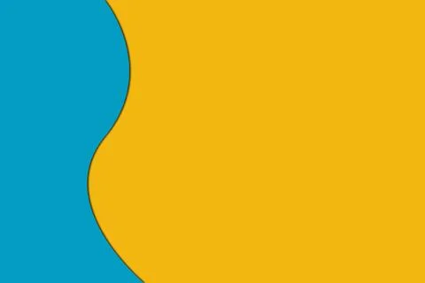 Abstract blue and yellow background Stock Illustration