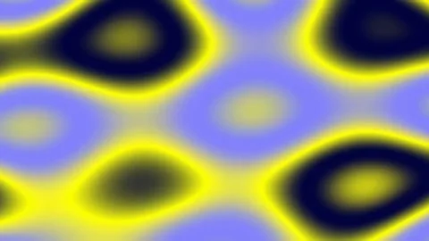 Abstract blue and yellow fluid gradient background with glowing liquid wave.. Stock Footage 340380148