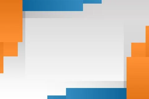 Abstract blue and yellow gradient geometric rectangles background. 스톡 일러스트