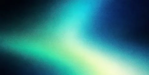 Abstract blue and yellow light glow on dark grainy background Stock Illustration