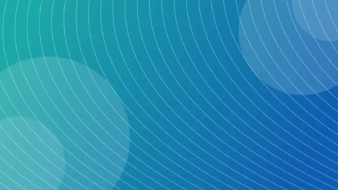 Abstract blue animated background with curved lines and soft circles footage Stock Footage 338187787