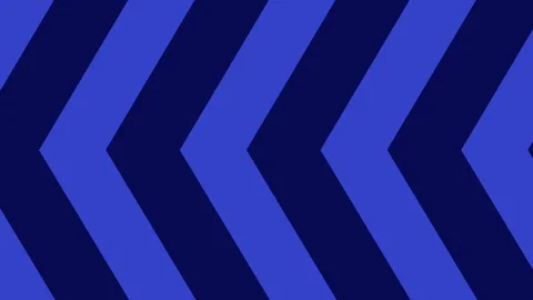 Abstract blue arrow background moving right to left, flat design loop animation Stock Footage 310047185