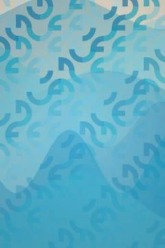 Abstract Blue Arrow Pattern Background Stock Photos