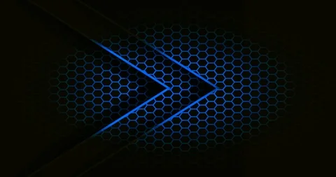 Abstract Blue Arrows Stock Footage 104032489