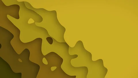  Abstract blue background 3D animation. 3D abstract background with blue paper Stock Footage 172574587