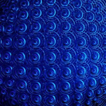Abstract blue background. 3d illustration, 3d rendering Stock Illustration