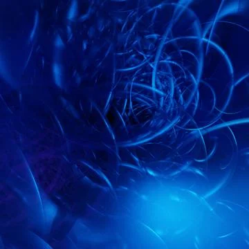 Abstract blue background. 3d illustration, 3d rendering Stock Illustration