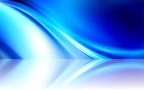 Abstract blue background. Air bubbles Stock-Illustration
