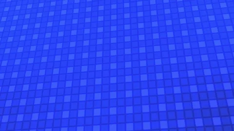 Abstract blue background animation animated lights square pattern seamless loop Stock Footage 274317072