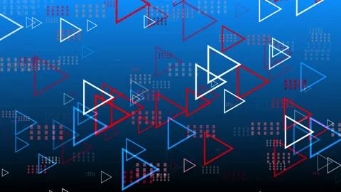 Abstract blue background animation Video stock 209156883