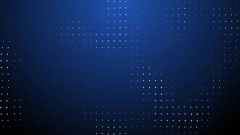 Abstract Blue Background Animation with Glowing Cross Pattern Stock Footage 345009214