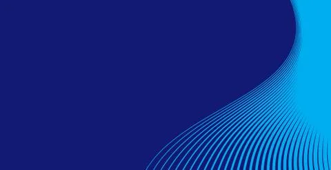 Abstract blue background with awesome abstract line art design Stock Illustration