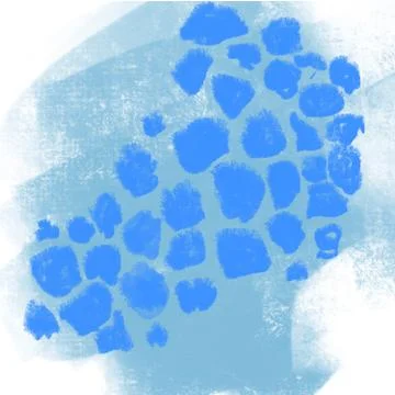 Abstract blue background with blue spots Stock-Illustration