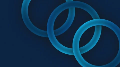Abstract blue background with blur big circle ring. Stock-Footage 247691416