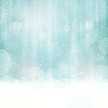 Abstract blue background with blurry lights Ilustración de archivo