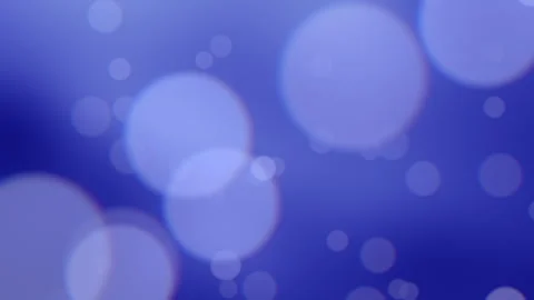 Abstract blue background with blurry white circles slow shutter speed effect 스톡 동영상 270407617