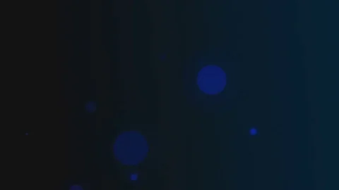 Abstract blue background with bokeh. Animations. With a central location for the Stock Footage 73184250