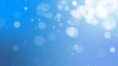 Abstract blue background with bokeh. Animations. With a central location for the Stock Footage 73212386