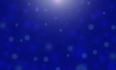 Abstract blue background with bokeh blur and smooth gradient light glow textu Illustrazione stock