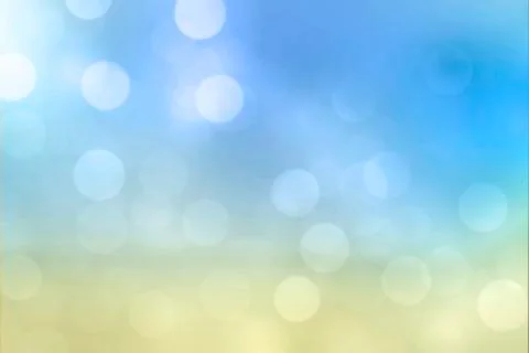 Abstract blue background with bokeh light effect Stock Photos