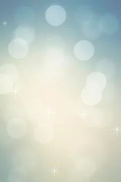 Abstract blue background with bokeh light effect Stock Photos