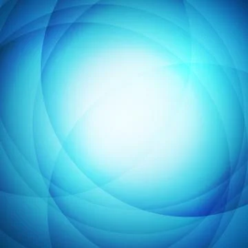 Abstract blue background with circle Stock Illustration