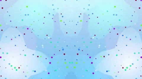 Abstract Blue Background with Colorful Particles. Stock Footage 329927181