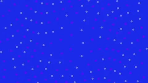 Abstract blue background with colorful small circles pattern Stockillustratie