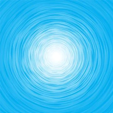 Abstract blue background composition of thin irregular circle Stock Illustration