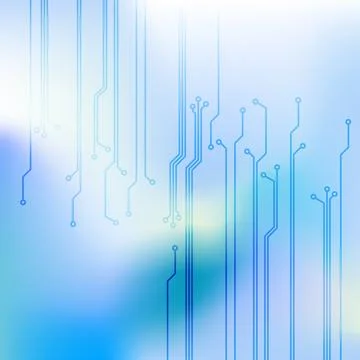 Abstract blue background with copy space Stock Illustration
